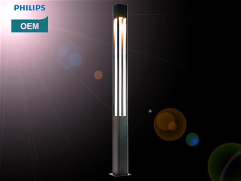 ĐÈN LED SÂN VƯỜN TAL/PHILIPS OEM 30W CAO H3500mm. MODEL: TAL G02